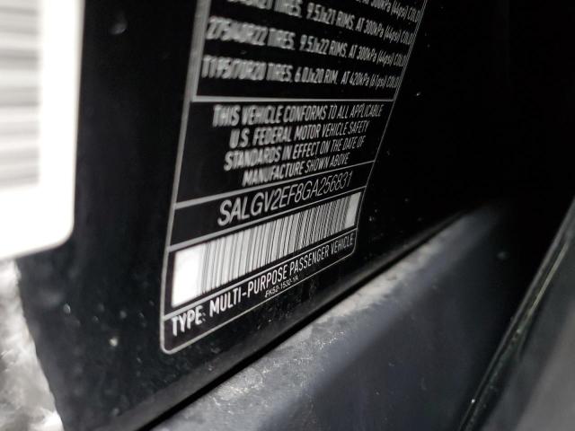 Photo 12 VIN: SALGV2EF8GA256831 - LAND ROVER RANGEROVER 