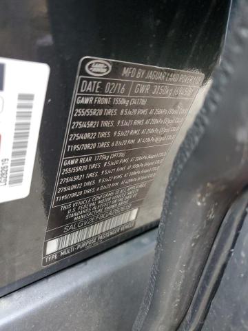 Photo 11 VIN: SALGV2EF8GA282619 - LAND ROVER RANGE ROVE 