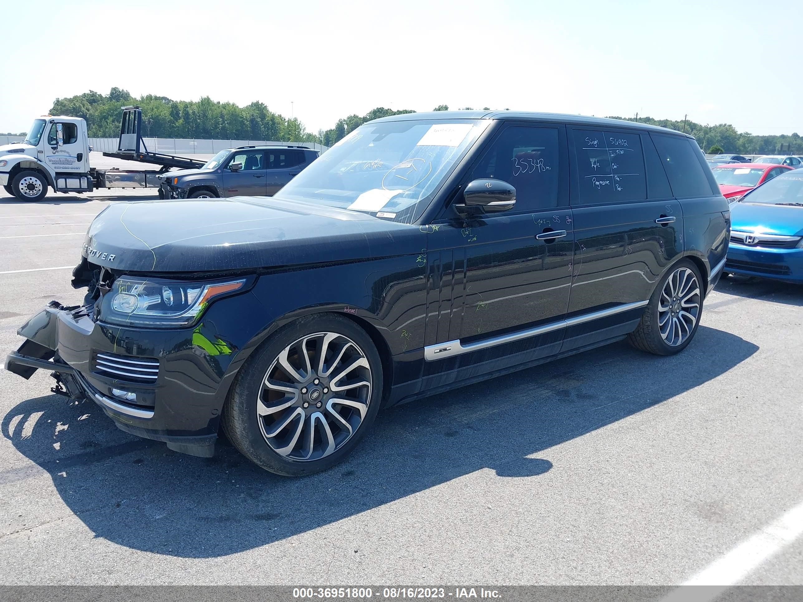 Photo 1 VIN: SALGV3EF3GA284395 - LAND ROVER RANGE ROVER 