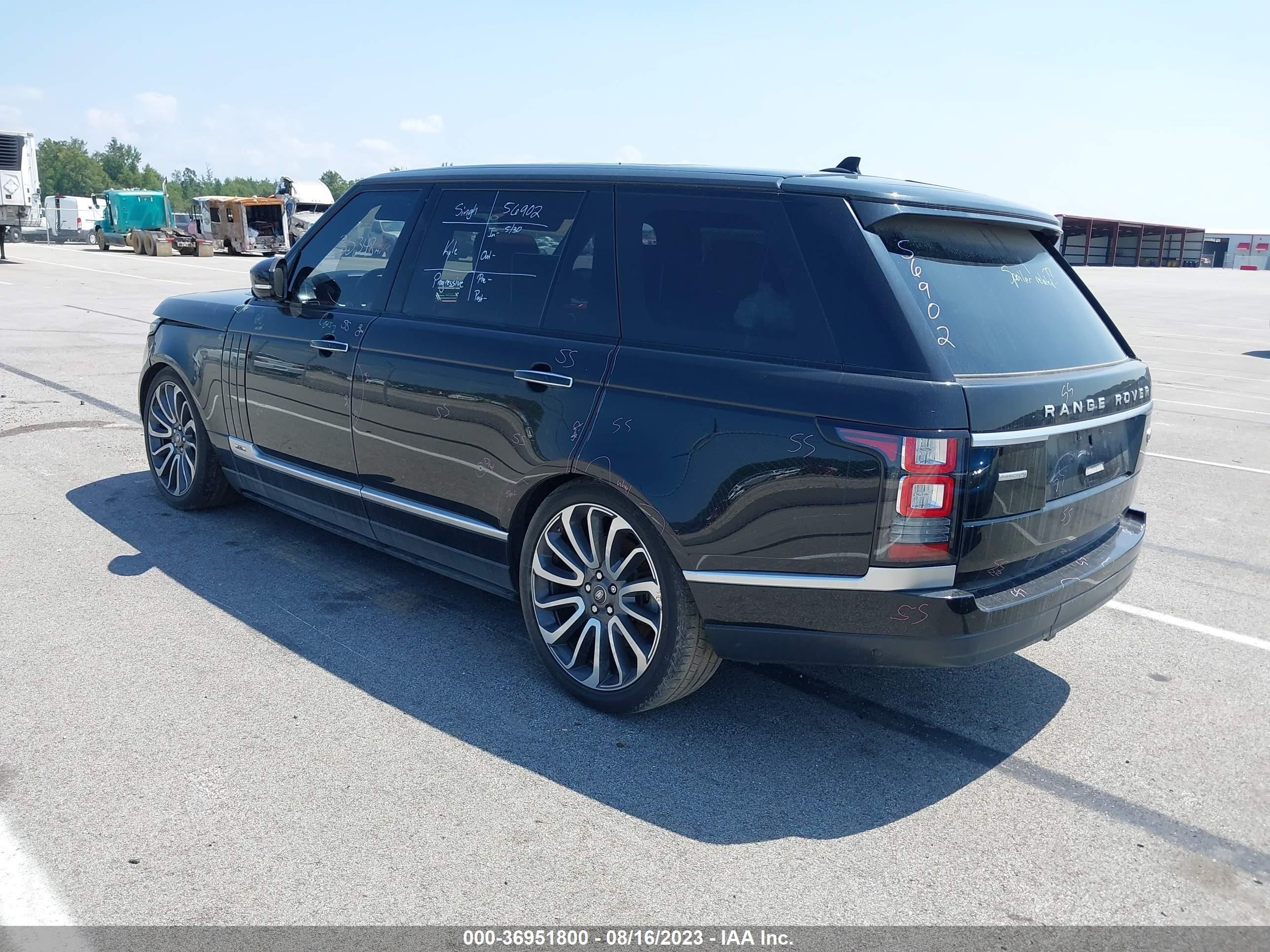 Photo 2 VIN: SALGV3EF3GA284395 - LAND ROVER RANGE ROVER 