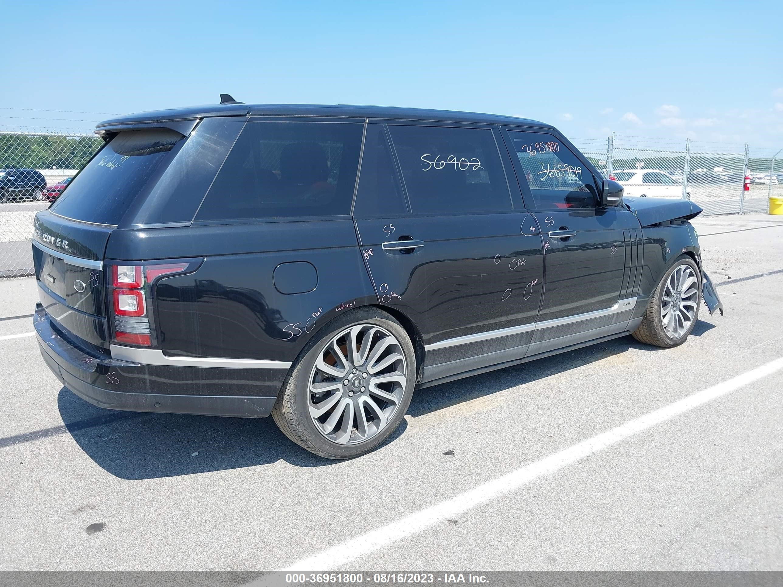 Photo 3 VIN: SALGV3EF3GA284395 - LAND ROVER RANGE ROVER 