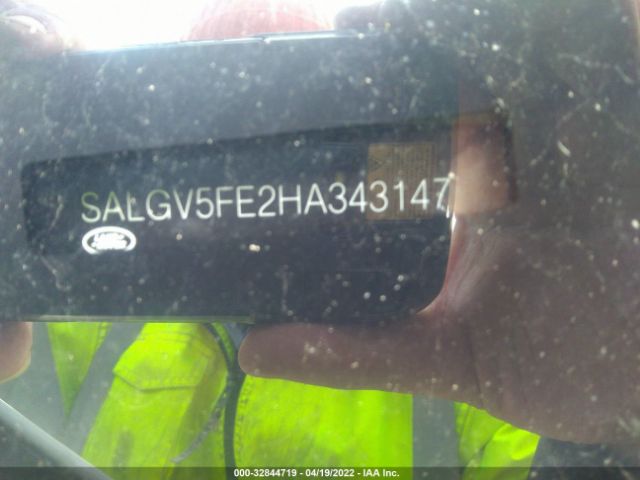 Photo 8 VIN: SALGV5FE2HA343147 - LAND ROVER RANGE ROVER 