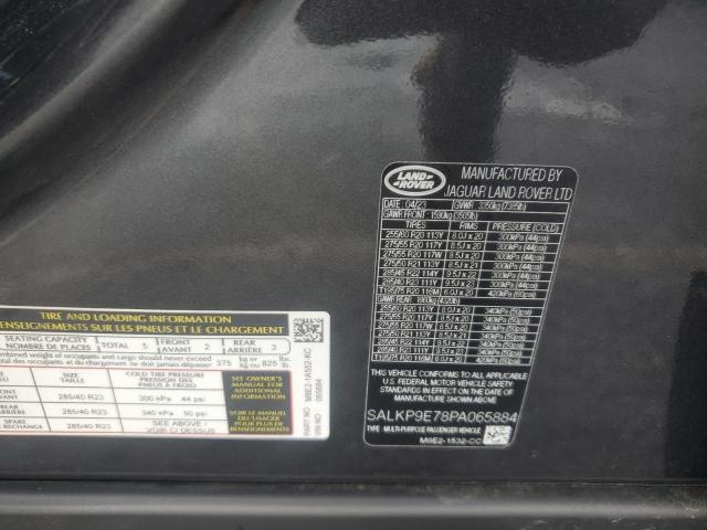 Photo 12 VIN: SALKP9E78PA065884 - LAND-ROVER RANGE ROVE 