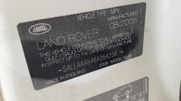 Photo 2 VIN: SALLAAA546A354256 - LAND ROVER LR3 