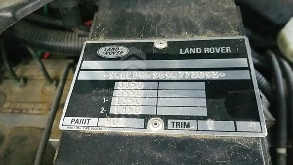 Photo 2 VIN: SALLDHHS89A773093 - LAND ROVER DEFENDER 