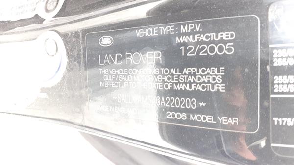 Photo 2 VIN: SALLMAM546A220203 - RANGE ROVER SUPERCHARGED 