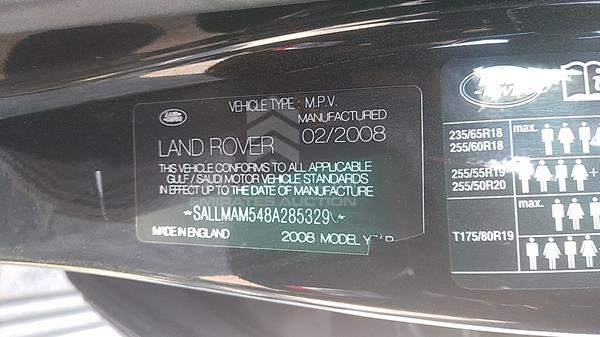 Photo 4 VIN: SALLMAM548A285329 - RANGE ROVER HSE 