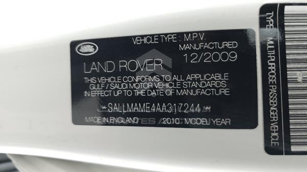 Photo 2 VIN: SALLMAME4AA317244 - RANGE ROVER VOGUE 