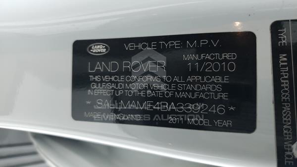 Photo 2 VIN: SALLMAME4BA339246 - RANGE ROVER HSE 