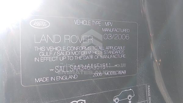 Photo 2 VIN: SALLSAA346A951811 - RANGE ROVER SPORT 