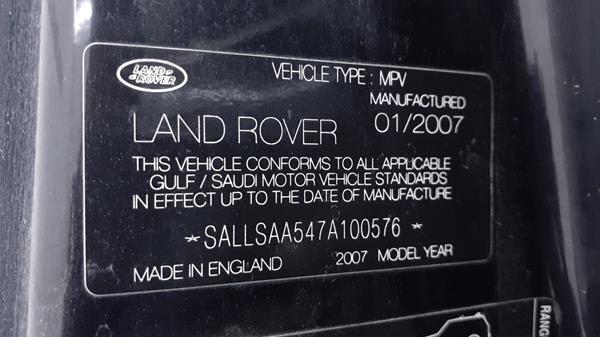 Photo 2 VIN: SALLSAA547A100576 - RANGE ROVER SPORT 