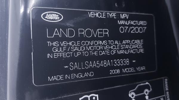 Photo 2 VIN: SALLSAA548A133338 - RANGE ROVER SPORT 