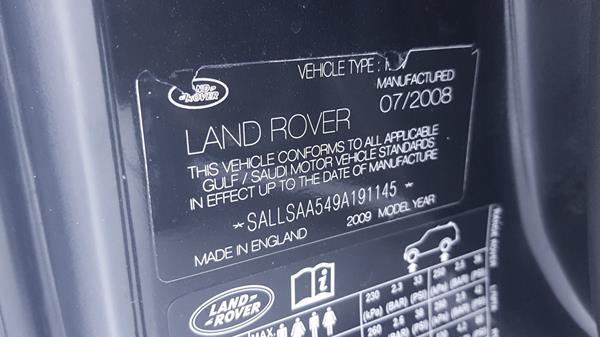 Photo 3 VIN: SALLSAA549A191145 - RANGE ROVER SPORT 