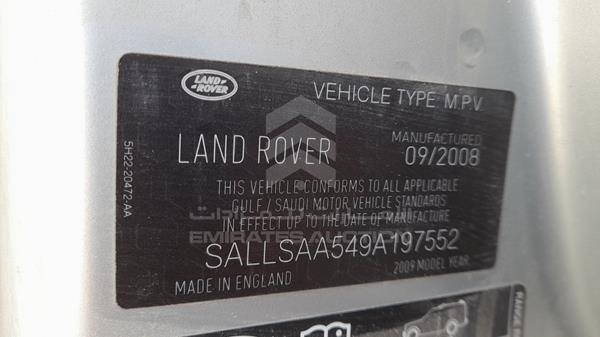 Photo 2 VIN: SALLSAA549A197552 - RANGE ROVER SPORT 