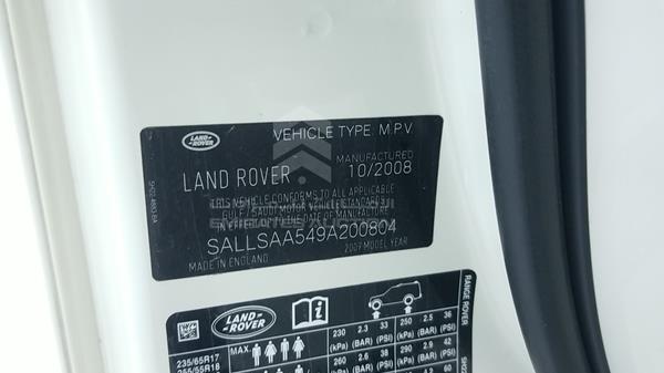 Photo 2 VIN: SALLSAA549A200804 - RANGE ROVER SPORT 