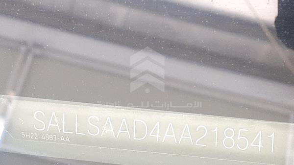 Photo 3 VIN: SALLSAAD4AA218541 - RANGE ROVER SPORT 