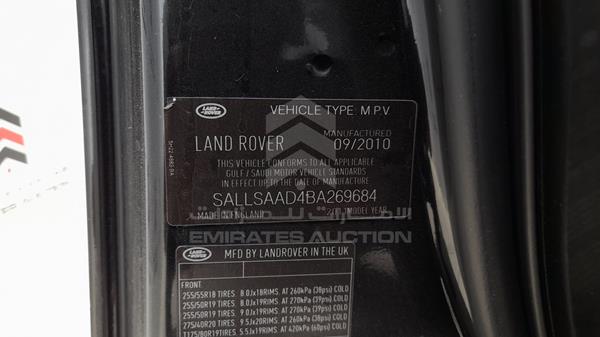 Photo 2 VIN: SALLSAAD4BA269684 - RANGE ROVER HSE 