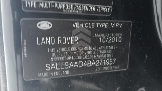 Photo 4 VIN: SALLSAAD4BA271957 - RANGE ROVER SPORT 