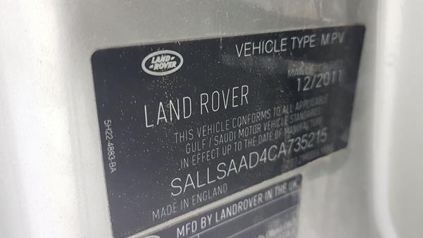 Photo 3 VIN: SALLSAAD4CA735215 - RANGE ROVER SPORT 