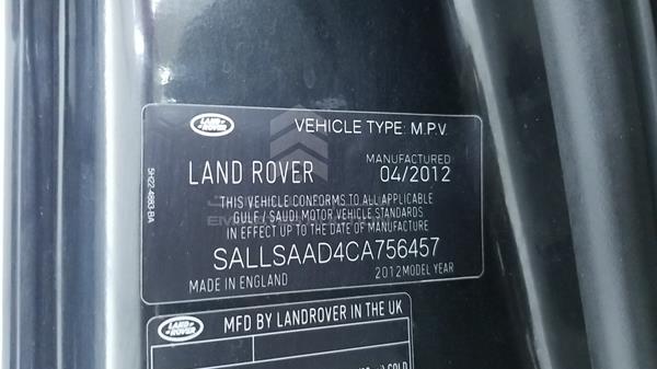 Photo 2 VIN: SALLSAAD4CA756457 - RANGE ROVER HSE 