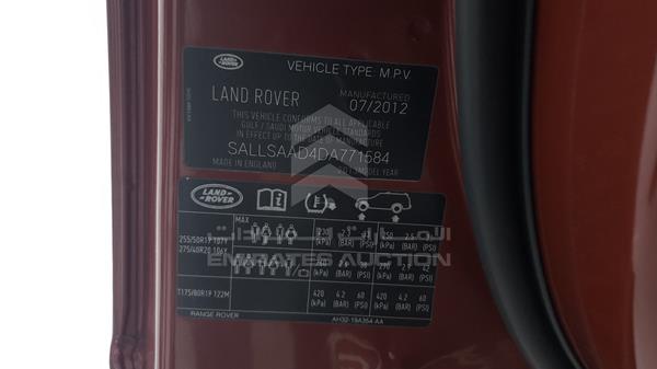 Photo 2 VIN: SALLSAAD4DA771584 - RANGE ROVER SPORT 