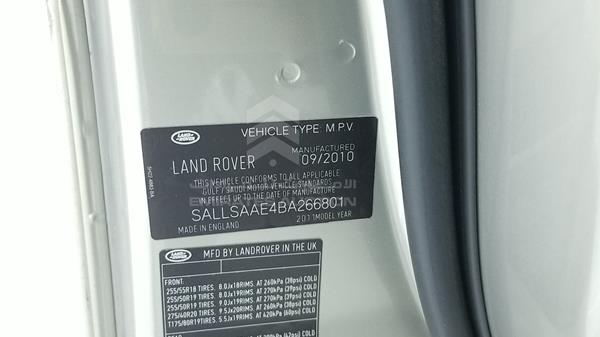 Photo 2 VIN: SALLSAAE4BA266801 - RANGE ROVER SPORT 