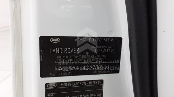 Photo 2 VIN: SALLSAAE4CA738900 - RANGE ROVER SPORT 