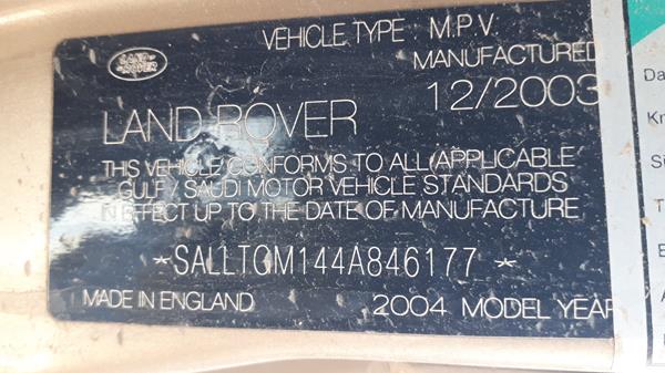 Photo 2 VIN: SALLTGM144A846177 - LAND ROVER DISCOVERY 