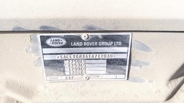 Photo 1 VIN: SALLTGM341A712030 - LAND ROVER DISCOVERY 