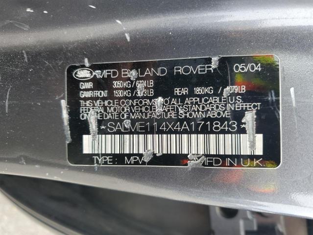 Photo 12 VIN: SALME114X4A171843 - LAND ROVER RANGE ROVE 