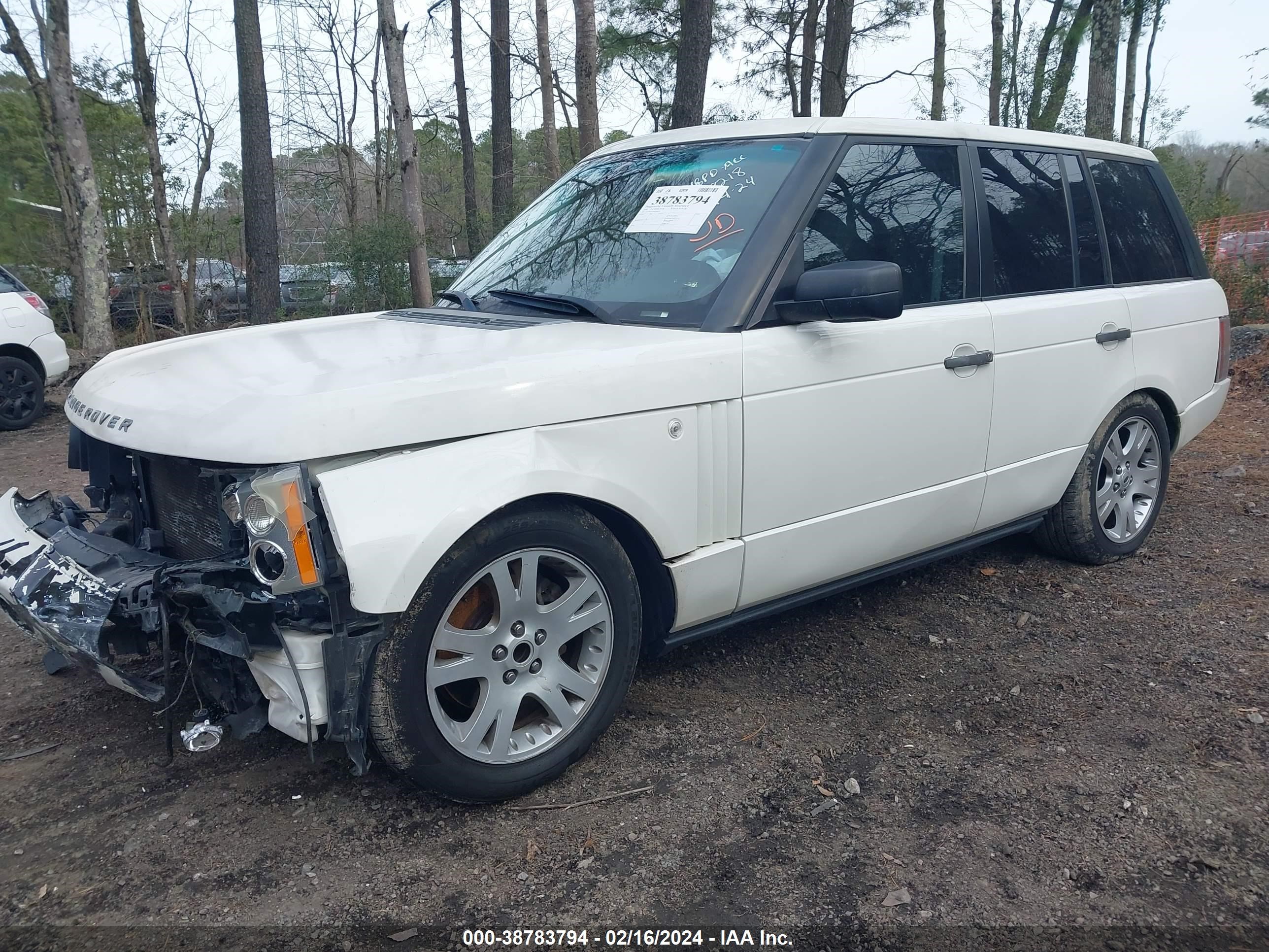 Photo 1 VIN: SALMF15458A268218 - LAND ROVER RANGE ROVER 