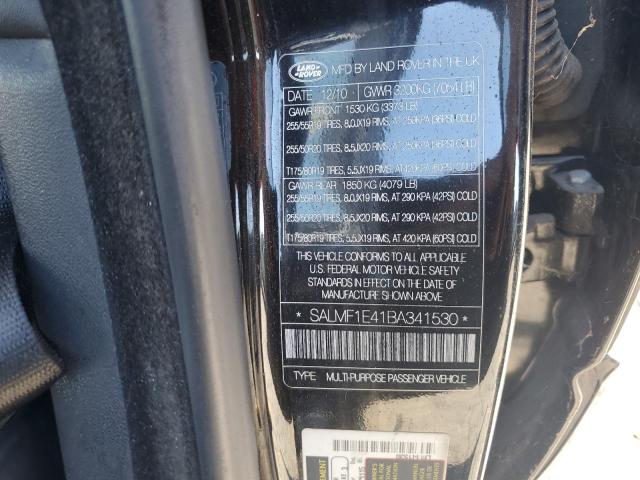 Photo 11 VIN: SALMF1E41BA341530 - LAND ROVER RANGE ROVE 