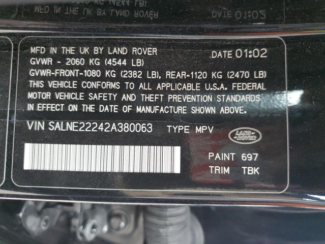 Photo 11 VIN: SALNE22242A380063 - LAND ROVER FREELANDER 