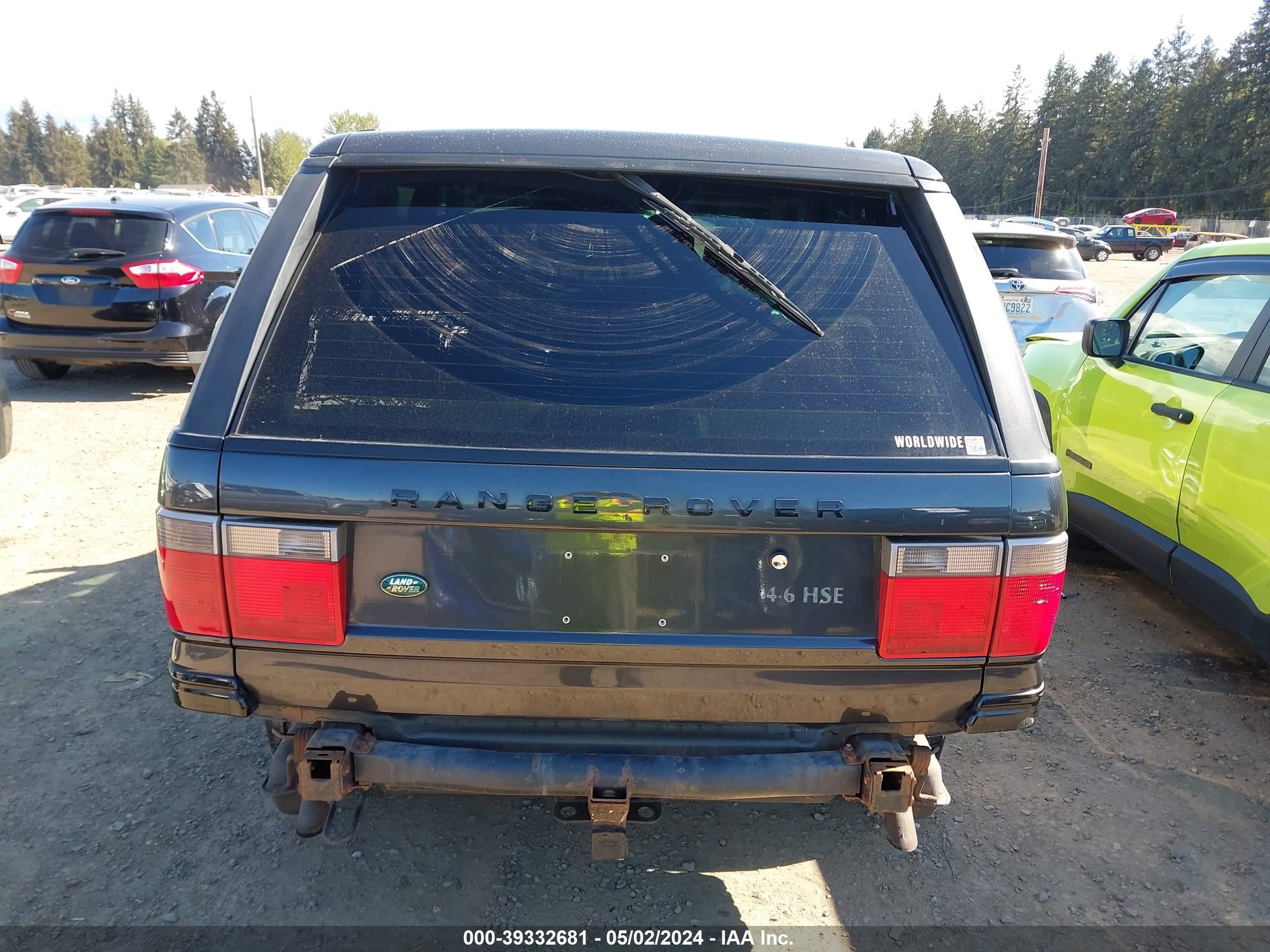 Photo 16 VIN: SALPV164XYA438233 - LAND ROVER RANGE ROVER 