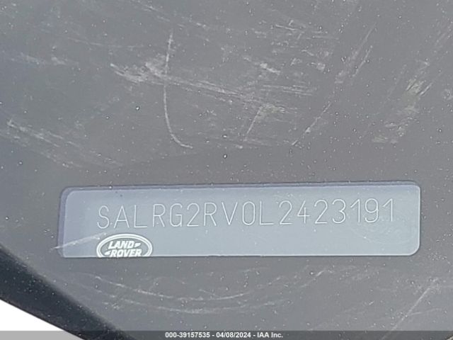 Photo 8 VIN: SALRG2RV0L2423191 - LAND ROVER DISCOVERY 