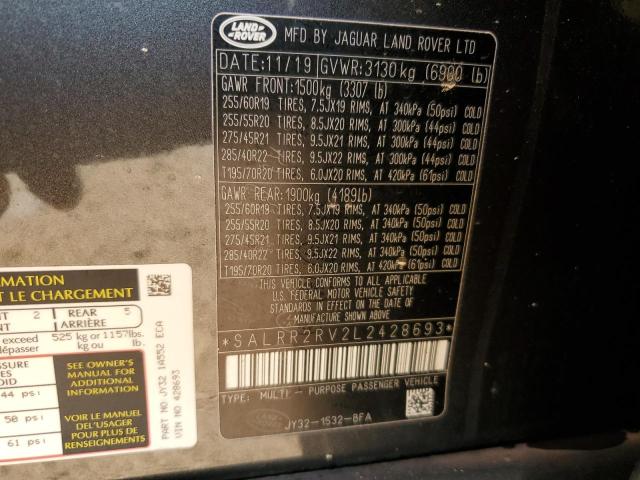 Photo 12 VIN: SALRR2RV2L2428693 - LAND ROVER DISCOVERY 