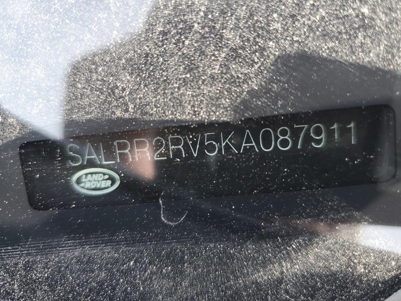 Photo 12 VIN: SALRR2RV5KA087911 - LAND ROVER DISCOVERY 