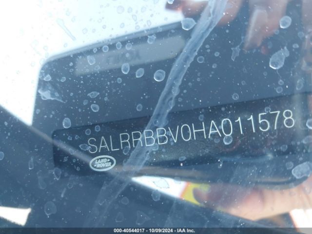 Photo 8 VIN: SALRRBBV0HA011578 - LAND ROVER DISCOVERY 