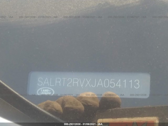 Photo 8 VIN: SALRT2RVXJA054113 - LAND ROVER DISCOVERY 