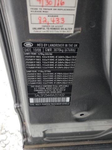 Photo 13 VIN: SALSF25449A201432 - LAND ROVER RANGE ROVE 