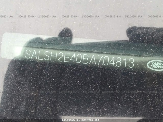 Photo 8 VIN: SALSH2E40BA704813 - LAND ROVER RANGE ROVER SPORT 