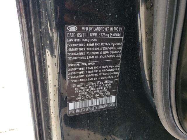 Photo 12 VIN: SALSH2E41BA703668 - LAND ROVER RANGE ROVE 