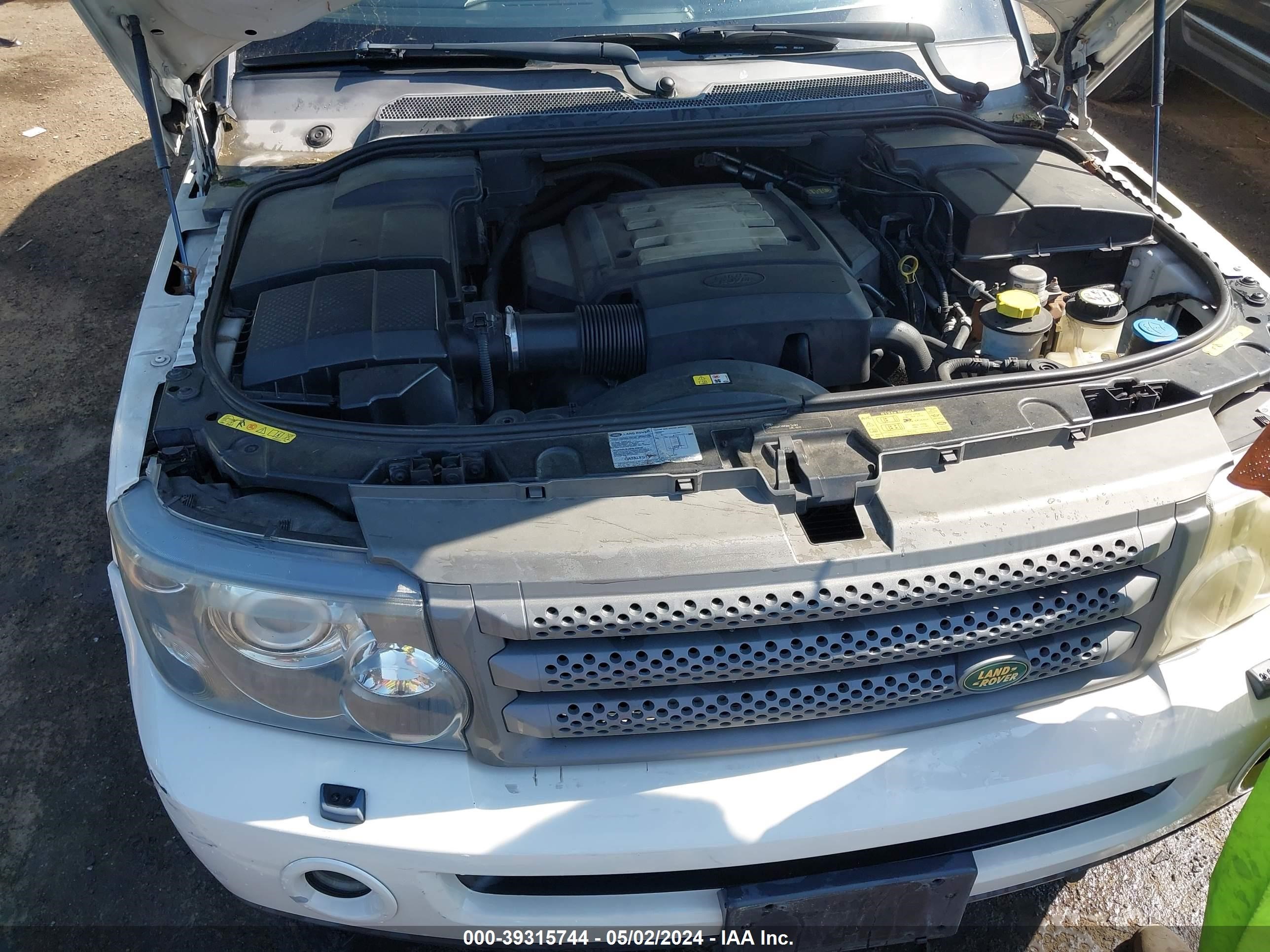 Photo 9 VIN: SALSK25407A107055 - LAND ROVER RANGE ROVER SPORT 