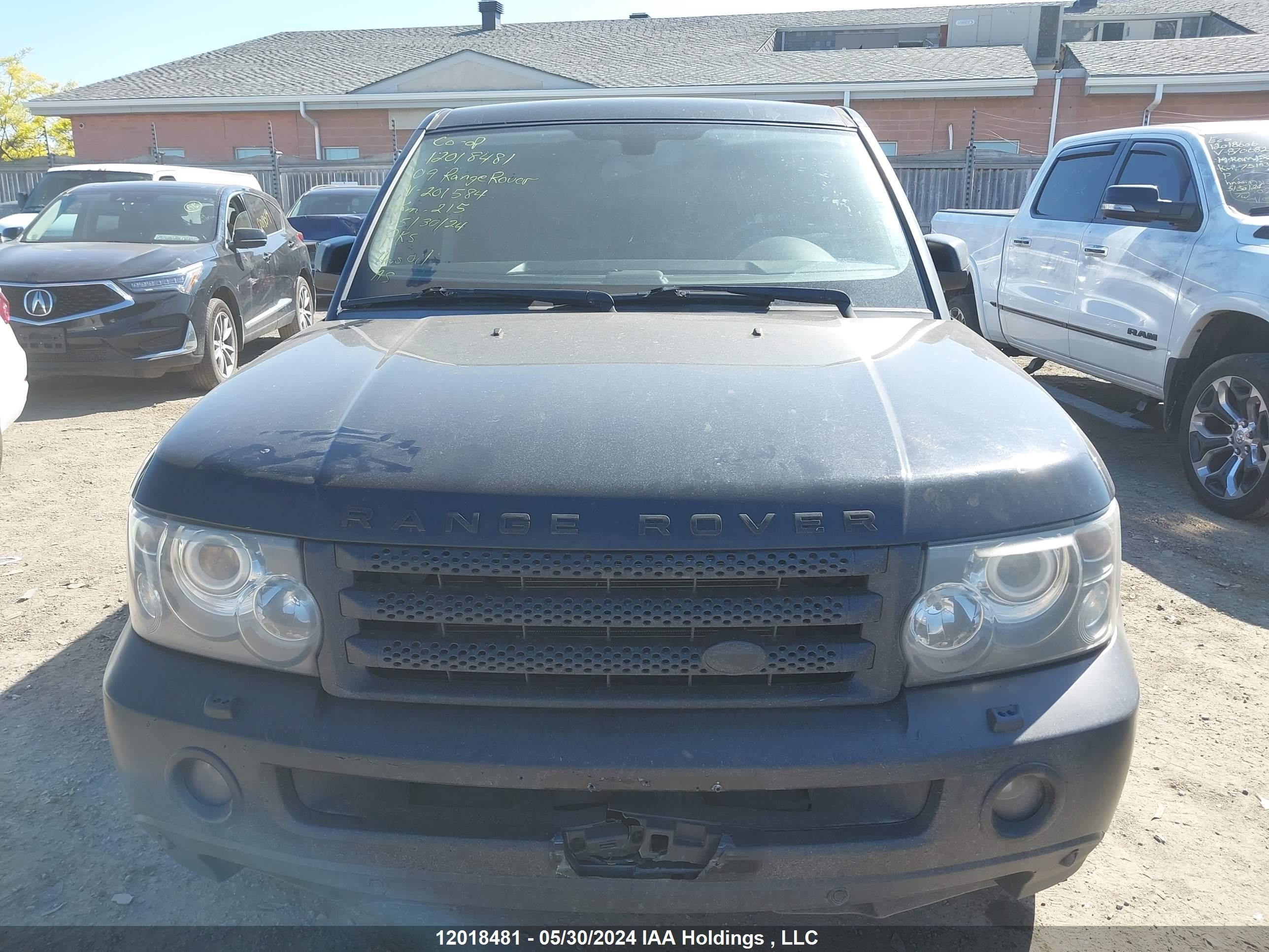 Photo 11 VIN: SALSK25409A201584 - LAND ROVER RANGE ROVER SPORT 