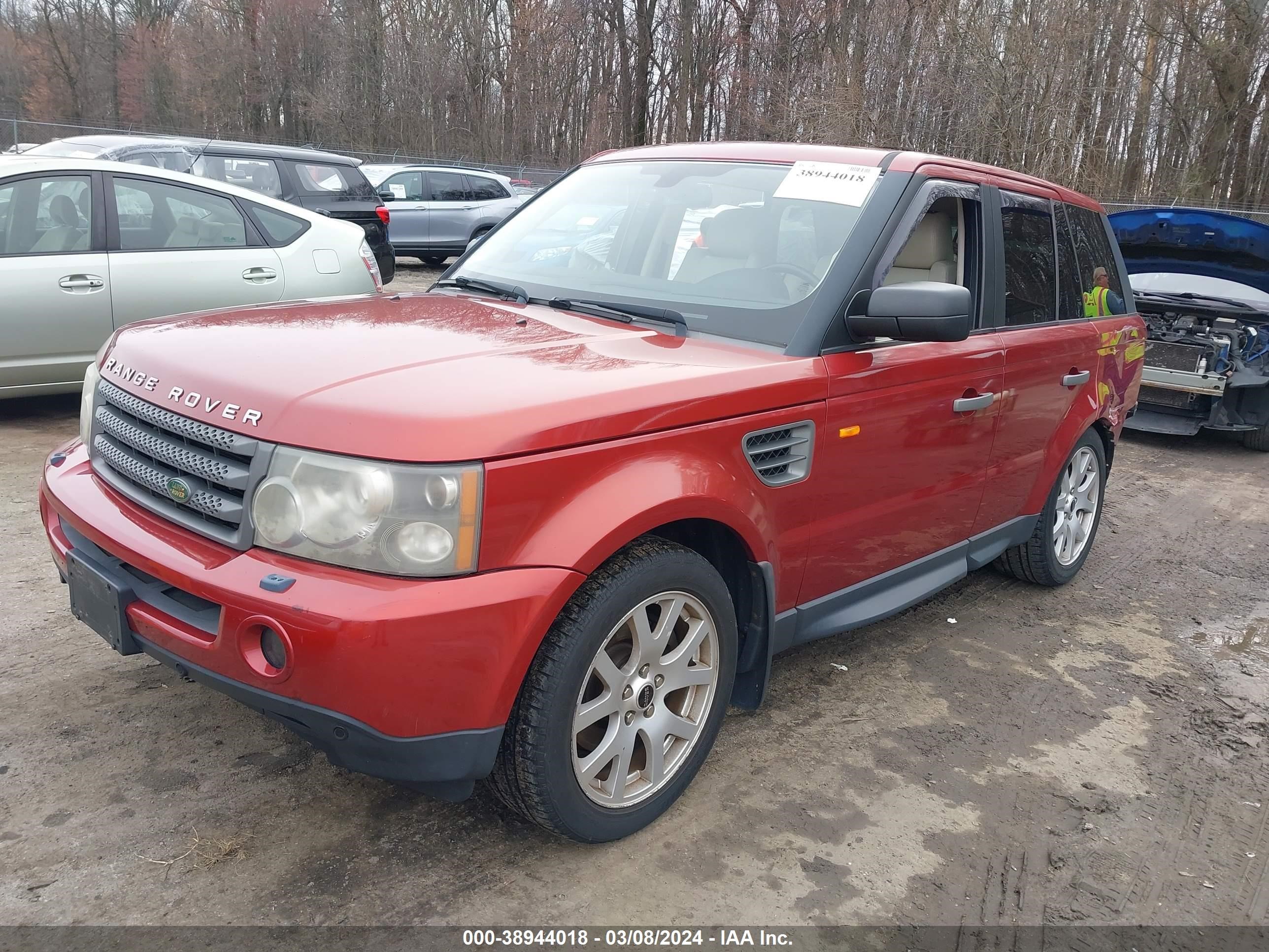 Photo 1 VIN: SALSK25428A129219 - LAND ROVER RANGE ROVER SPORT 