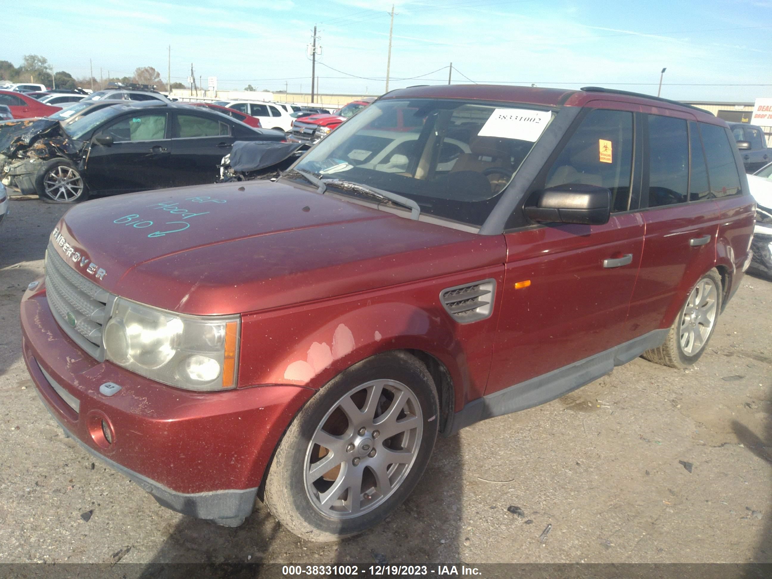 Photo 1 VIN: SALSK25428X141239 - LAND ROVER RANGE ROVER SPORT 