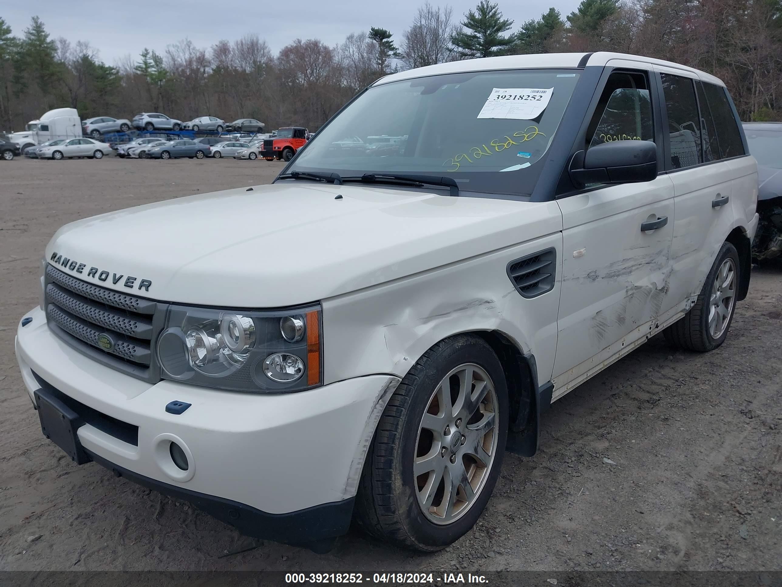 Photo 1 VIN: SALSK254X9A197074 - LAND ROVER RANGE ROVER SPORT 