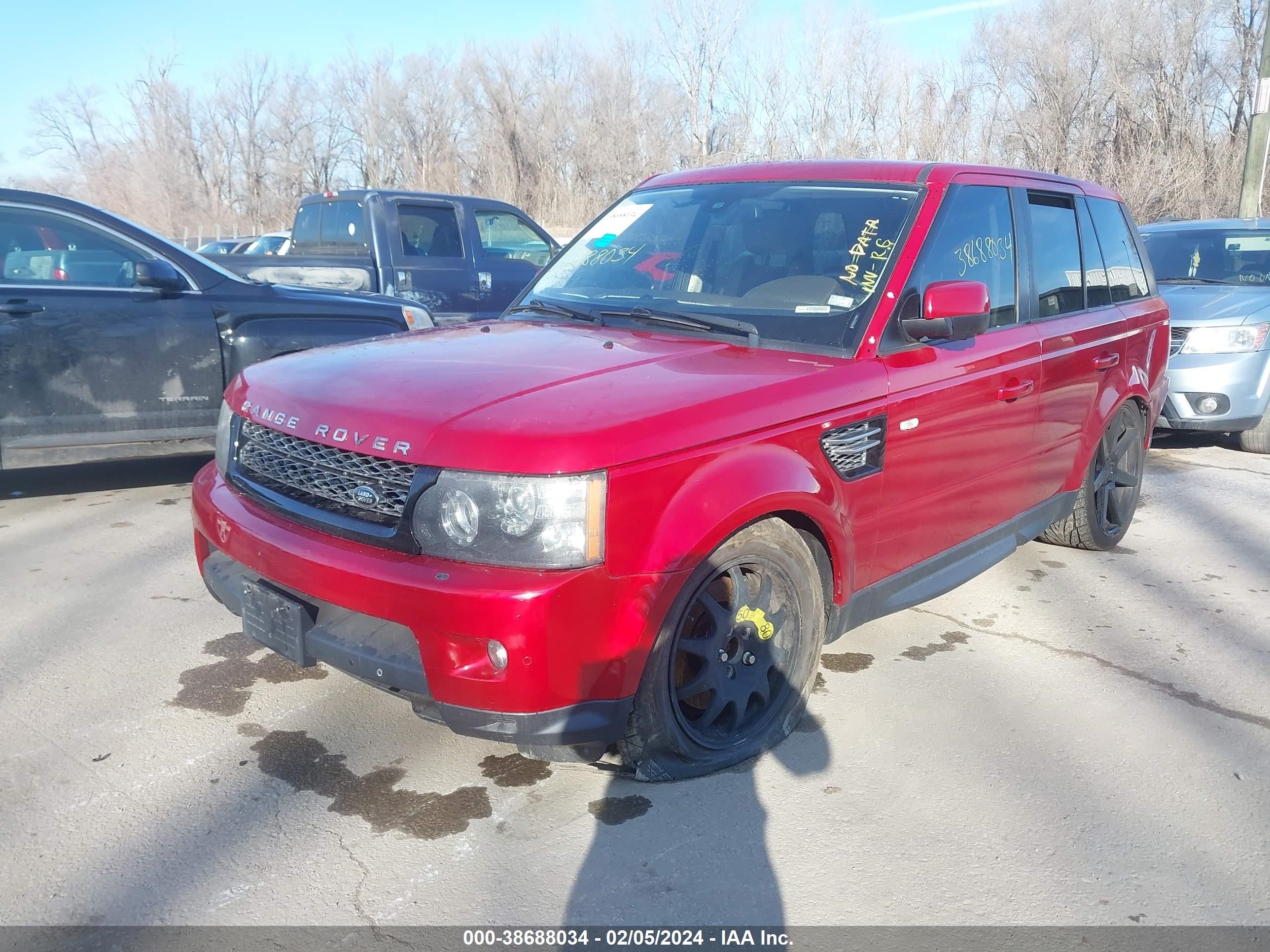 Photo 1 VIN: SALSK2D41CA757962 - LAND ROVER RANGE ROVER SPORT 