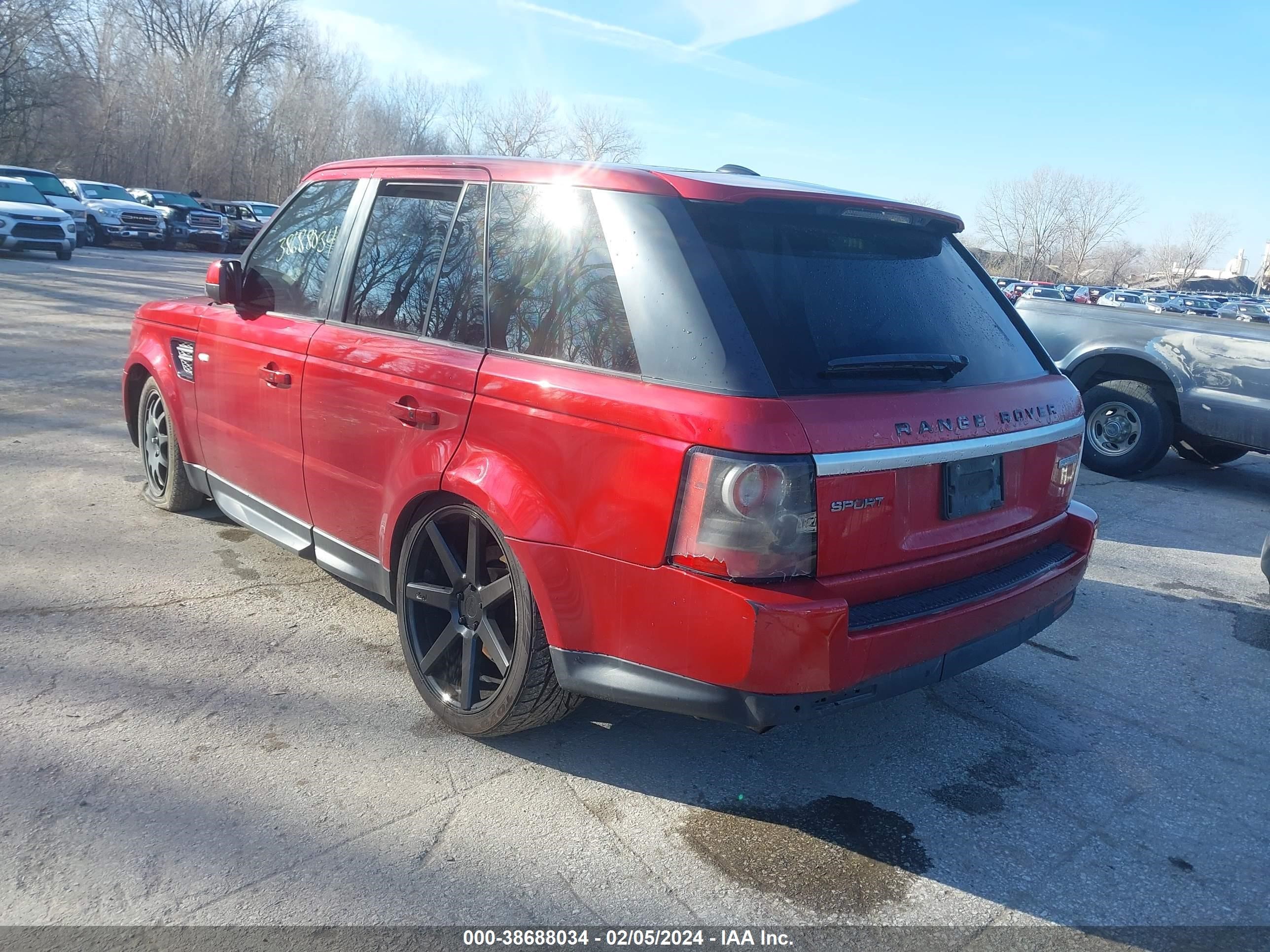 Photo 2 VIN: SALSK2D41CA757962 - LAND ROVER RANGE ROVER SPORT 