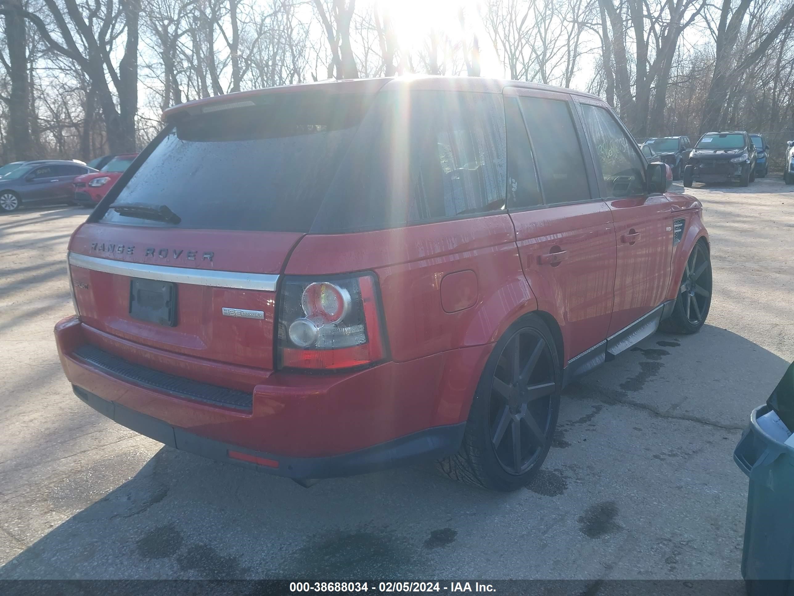 Photo 3 VIN: SALSK2D41CA757962 - LAND ROVER RANGE ROVER SPORT 